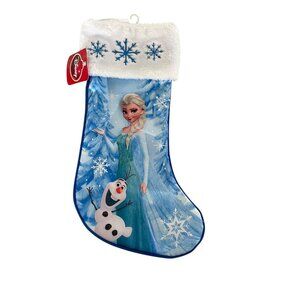 Disney Frozen Queen Elsa Olaf Holiday Christmas Stocking